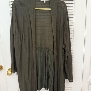 Fever Olive Green Cardigan